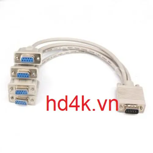 Cáp chia 1 RS232 ra 4 cổng RS232