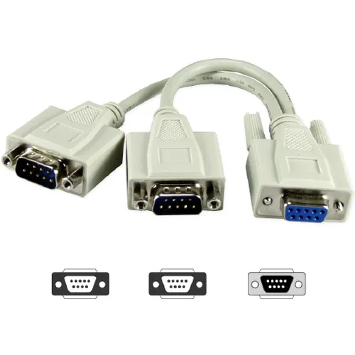 Cáp chia Com RS232 to 2 cổng RS232