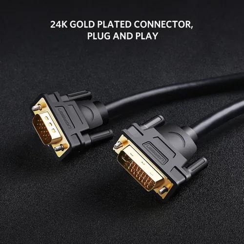 Cáp chuyển DVI (24+5) sang VGA dài 3m Ugreen 11618