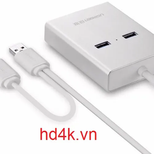 Cáp chuyển USB to VGA, USB 3.0, Lan Ugreen 40242