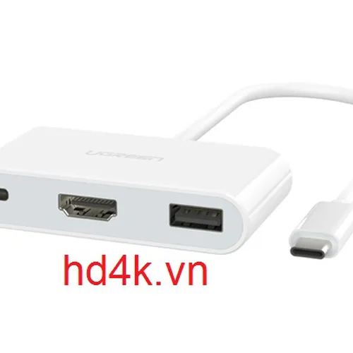 Cáp chuyển USB Type C to USB 3.0, HDMI ugreen 30377