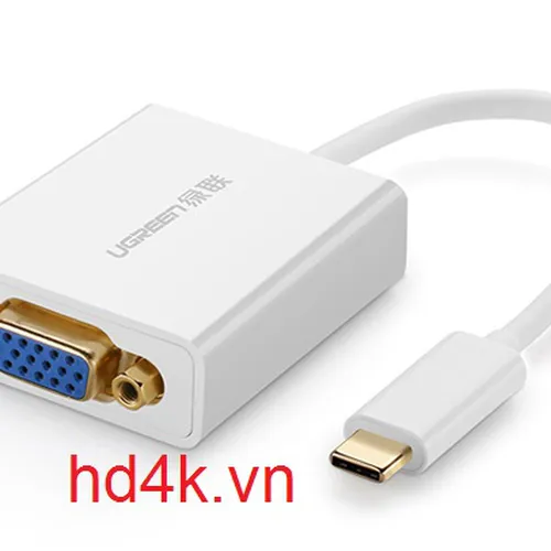 Cáp chuyển USB Type C to VGA Ugreen 40274