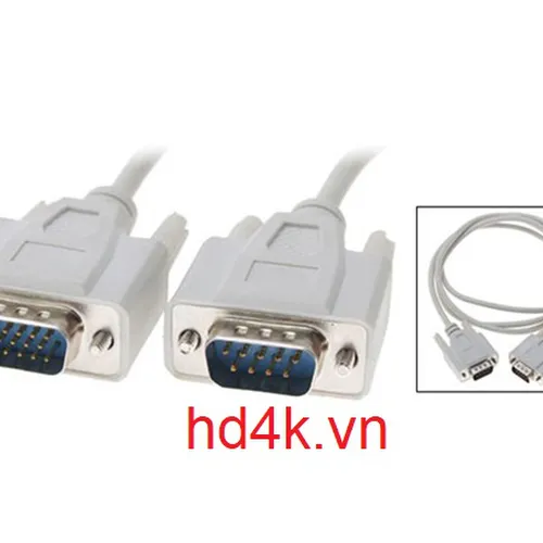 Cáp com DB9 to DB15 (15Pin)
