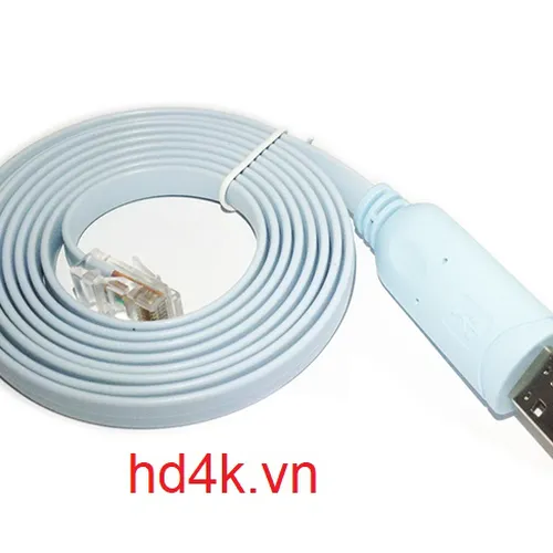Cáp lập trình Console USB to RJ45 dài 1.8M