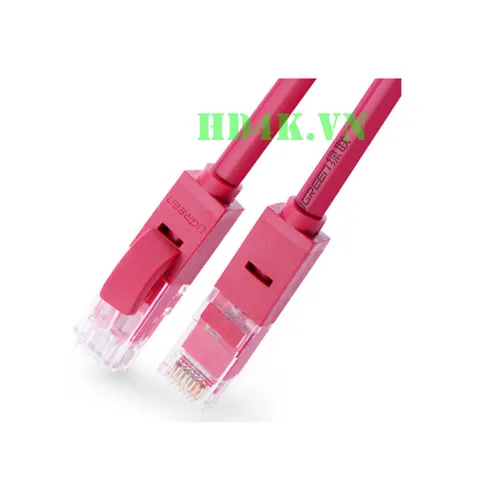 Cáp mạng đúc sẵn Cat6 1m (màu đỏ) Ugreen 11210