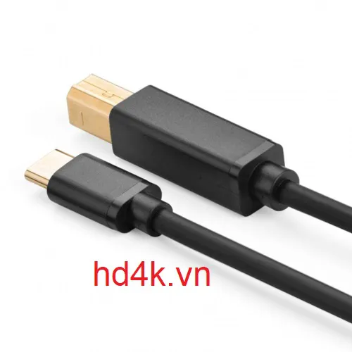 Cáp máy in USB Type C 2m Ugreen 30181