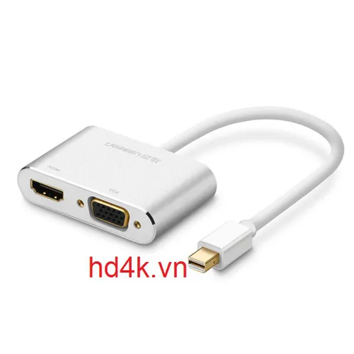 Cáp Mini Displayport to HDMI, VGA Ugreen 20421