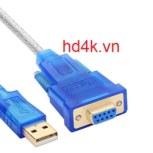 Cáp USB to RS232 (Female) Dtech DT-5002B