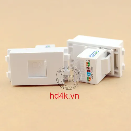 Đế âm tường  RJ45 CAT6 - Socket outlet