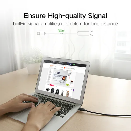 Cáp nối dài USB 2.0 5m có IC Ugreen 10319