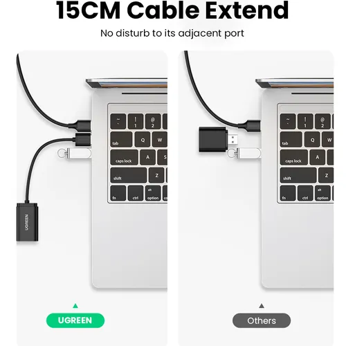 Cáp chuyển USB 2.0 to 3.5mm  Ugreen 30143