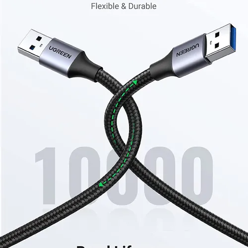 Cáp USB 3.0 dài 1m vỏ nhôm Ugreen 80790