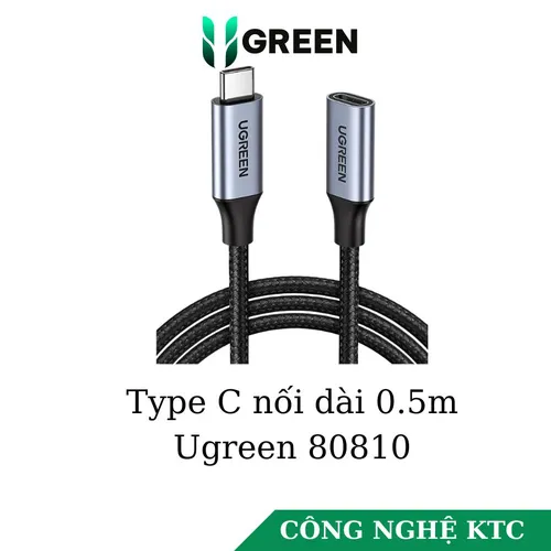 Cáp nối dài Type C dài 0.5M Ugreen 80810