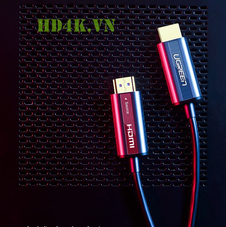 Cáp HDMI 2.0 sợi quang 40m hỗ trợ 4K/60Hz Ugreen 50218