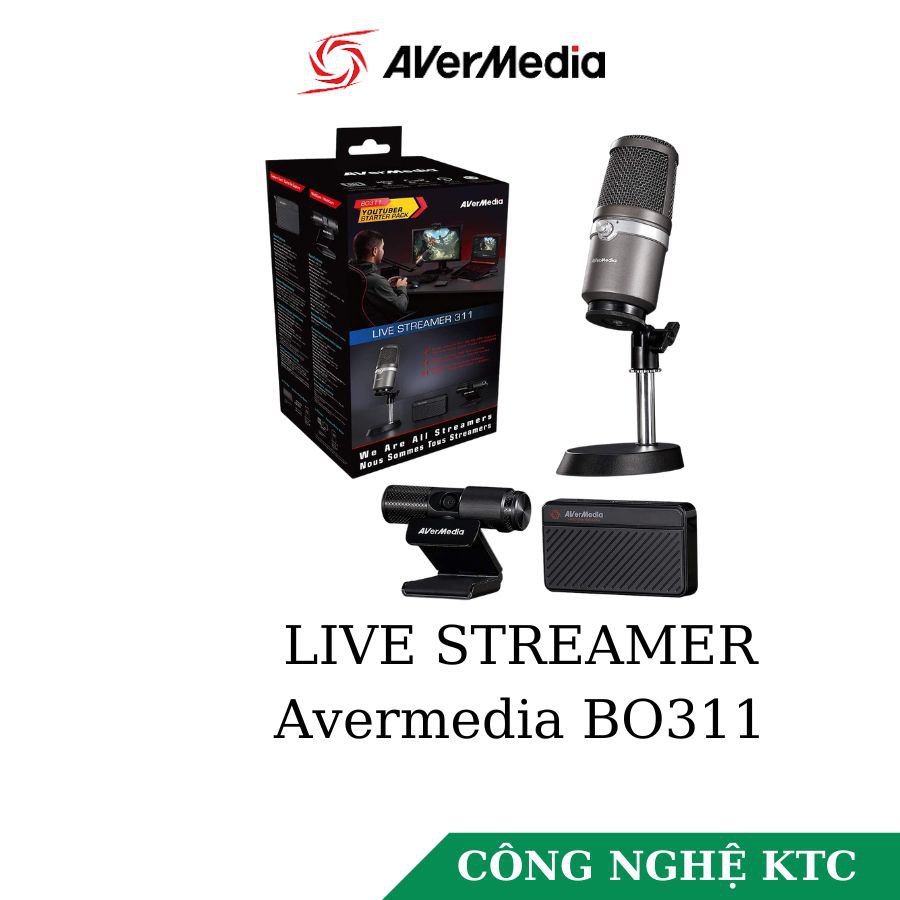 Thiết bị ghi hình Avermedia LIVE STREAMER BO311