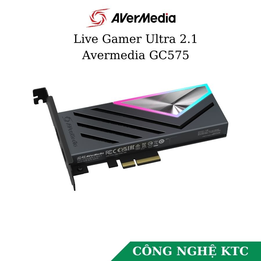 Thiết bị Capture Card Live Gamer 4K HDMI 2.1 AverMedia GC575