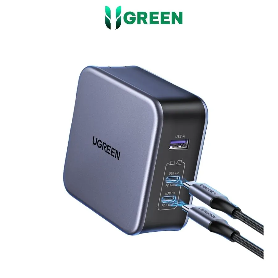 UGREEN 300W USB C Charger, Nexode GaN 5 Ports Desktop Charging Station,  140W Max Single Port PD3.1 PPS Fast Charger for MacBook Pro/Air, Dell XPS