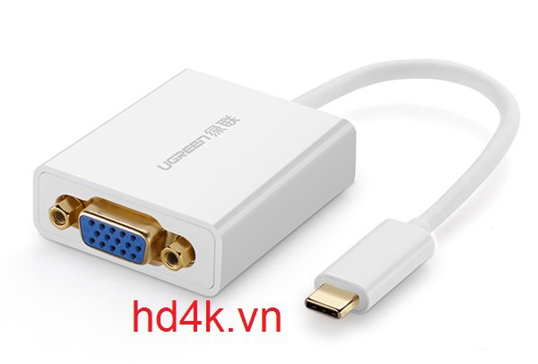Cáp chuyển USB Type C to VGA Ugreen 40274