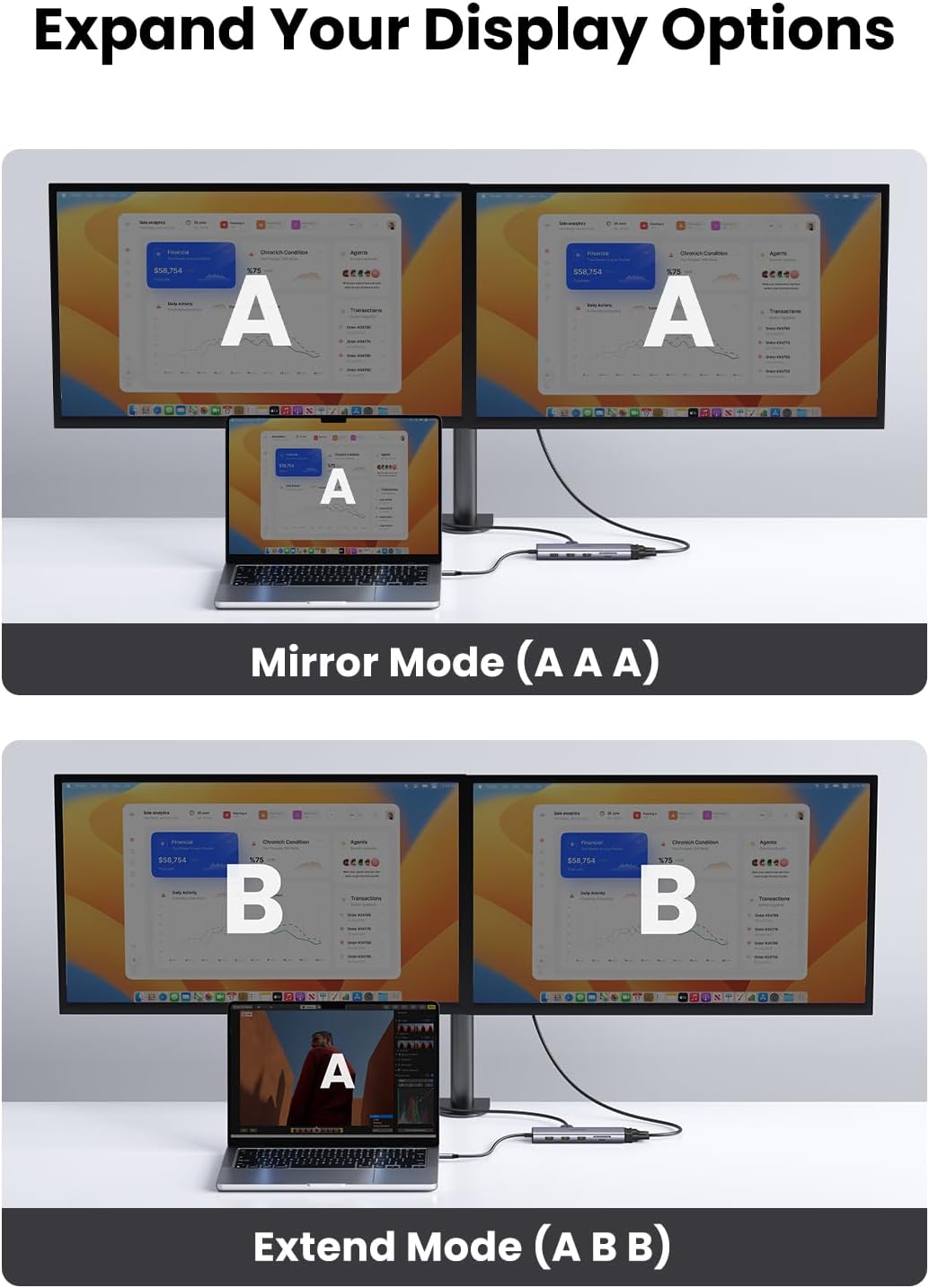 Xuất hình qua HDMI và VGA