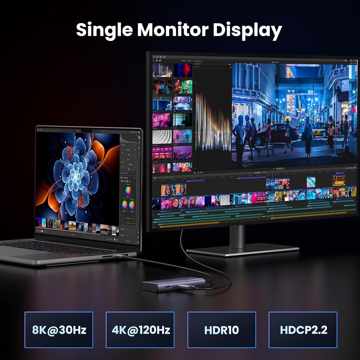 Trải nghiệm hình ảnh lên tới 8K