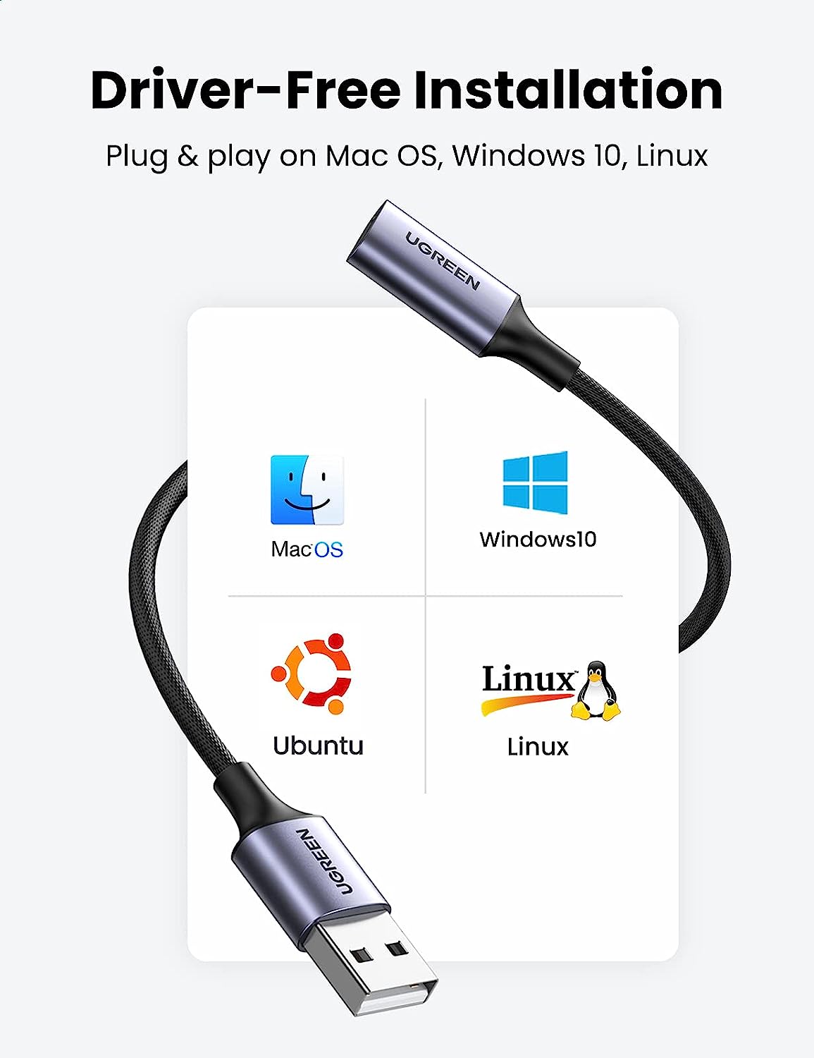 Cáp chuyển USB to Lightning Audio Ugreen 20479 Cáp chuyển USB to Lightning Audio Ugreen 20479