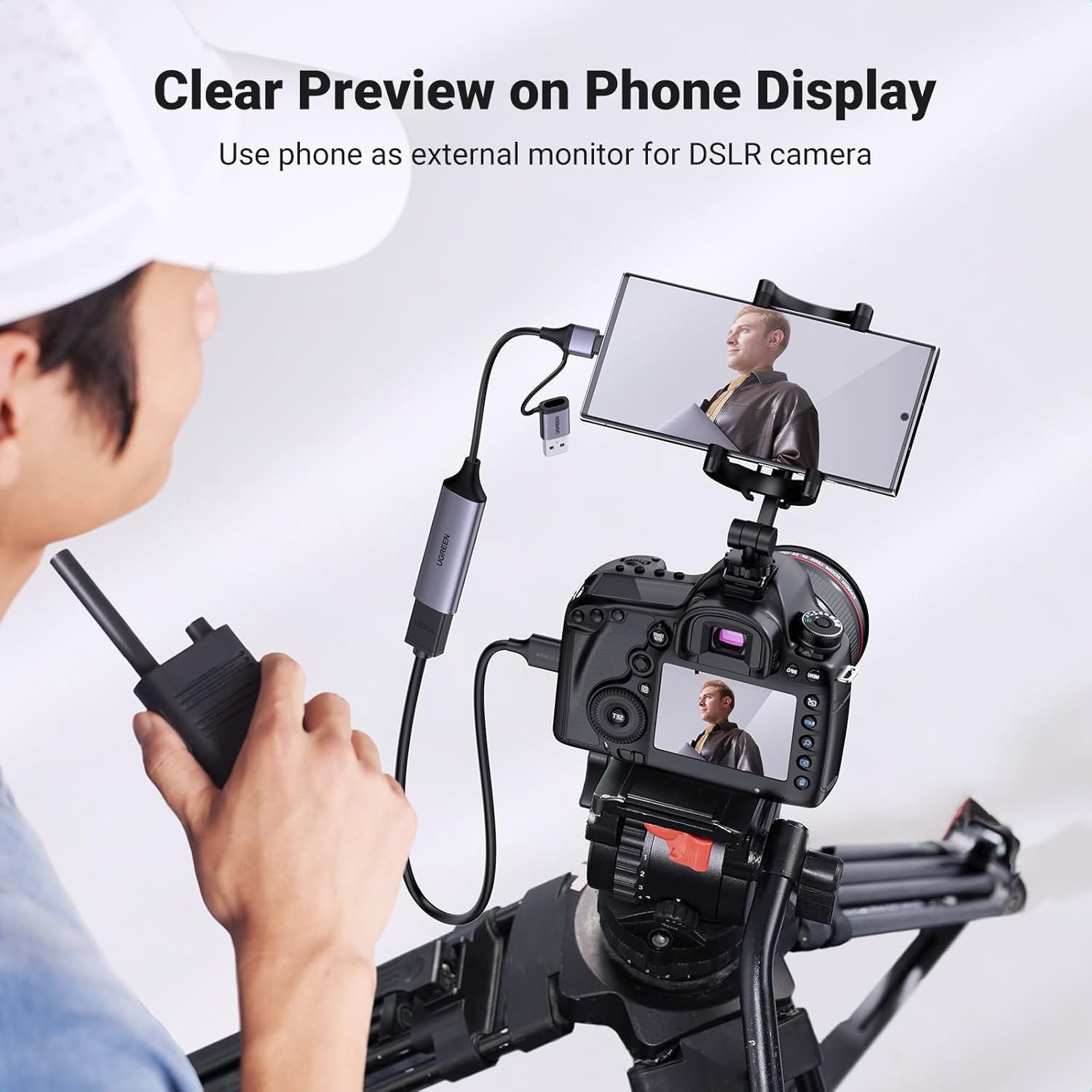 Thiết bị ghi hình HDMI to Type C / USB 2.0 Full HD 1080p@60Hz Ugreen 25854 CM716 Thiết bị ghi hình HDMI to Type C / USB 2.0 Full HD 1080p@60Hz Ugreen 25854 CM716