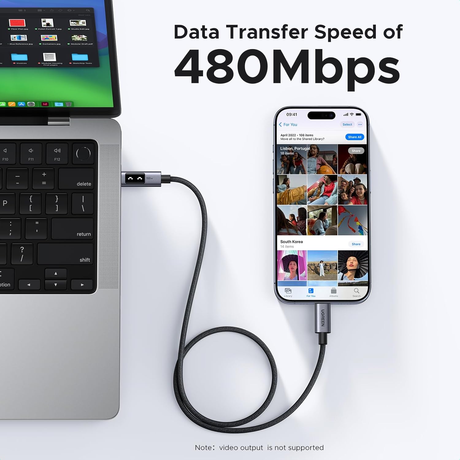 Có thể sạc MacBook Pro 16 inch từ 0% lên 42% trong 30 phút khi kết hợp cùng nguồn sạc phù hợp.