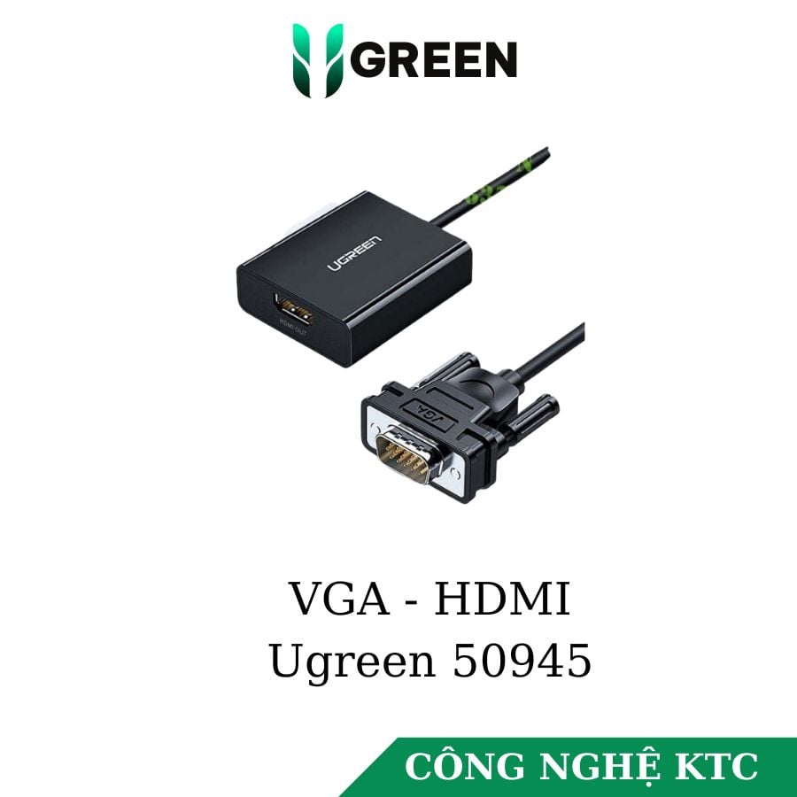 Kết nối thiết bị VGA với màn hình HDMI