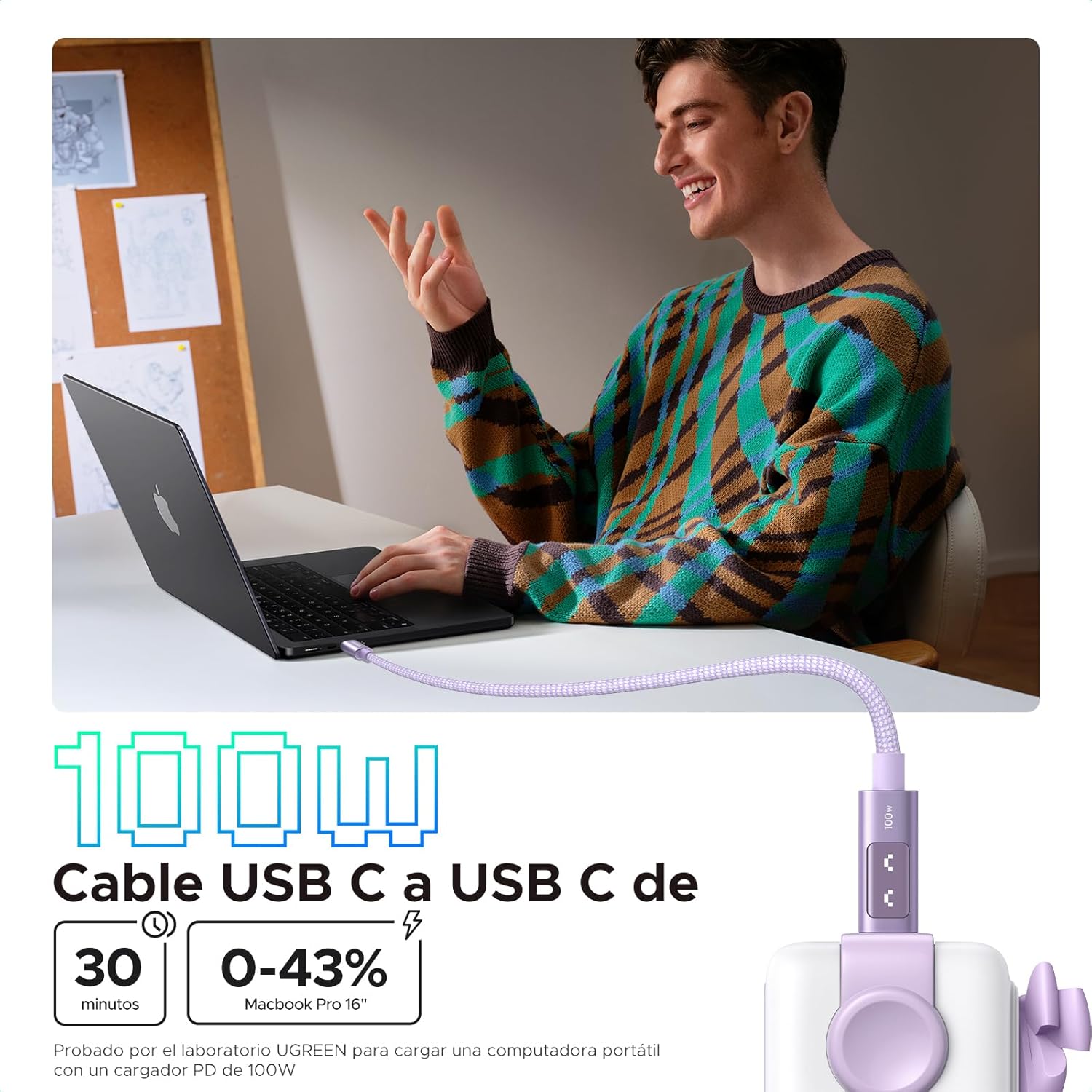 Tốc độ truyền dữ liệu tối đa theo chuẩn USB 2.0, thuận tiện khi sao chép tệp giữa các thiết bị USB-C.