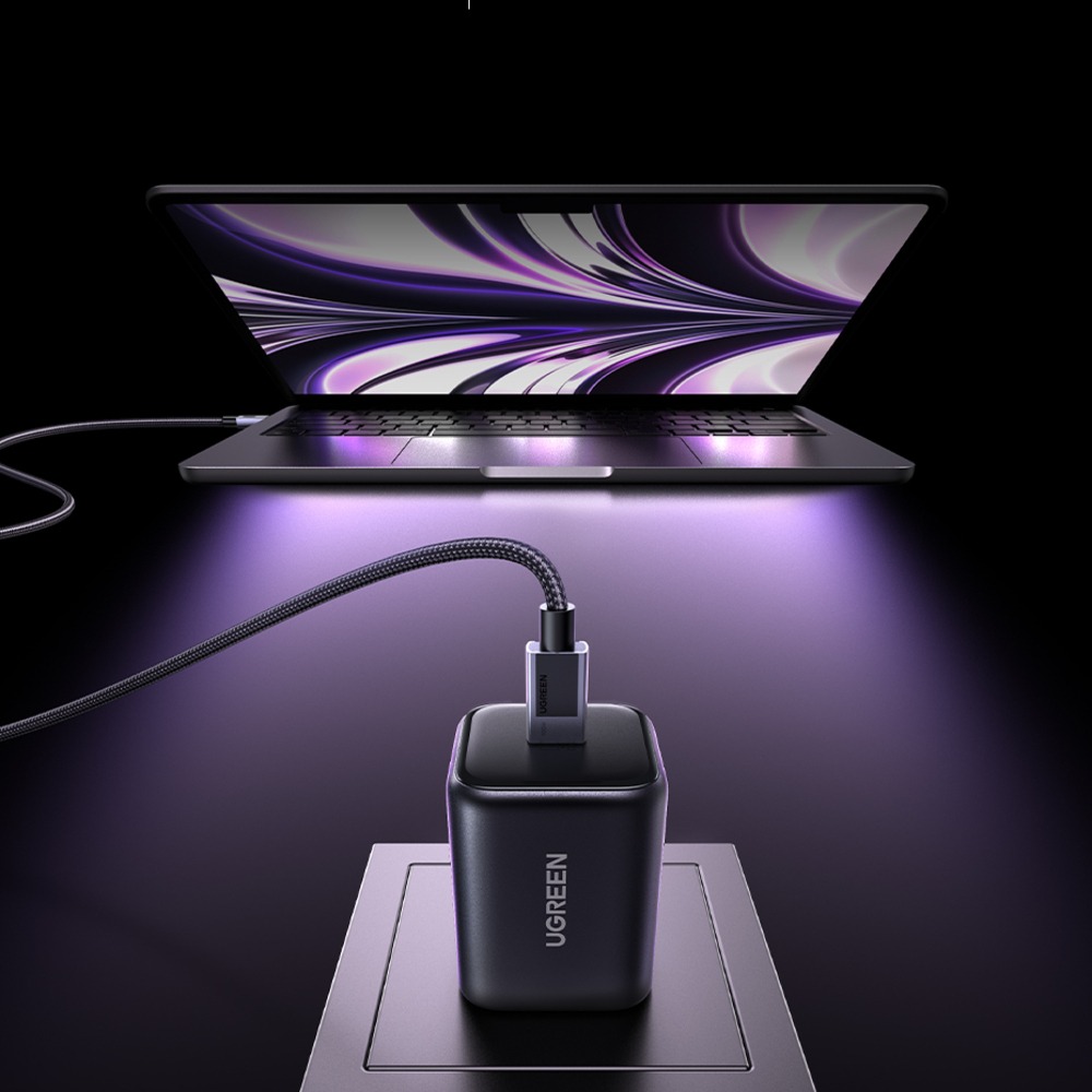 Sạc điện thoại 1 cổng USB-C GaN 45W Ugreen 65050B X524 Sạc điện thoại 1 cổng USB-C GaN 45W Ugreen 65050B X524