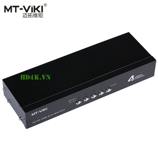 Bộ chia HDMI 4 ra 1 có KVM MT-Viki MT-2104HL
