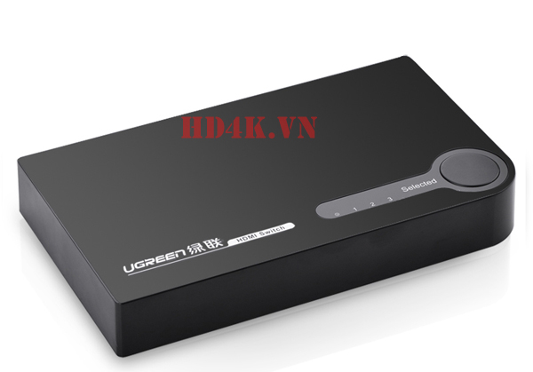 Bộ gộp HDMI 3 ra 1 hỗ trợ 3D full HD Ugreen 40234