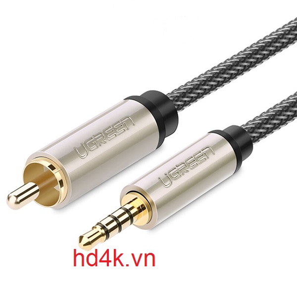 Cáp âm thanh 3.5mm to RCA Coaxial 2m Ugreen 20733