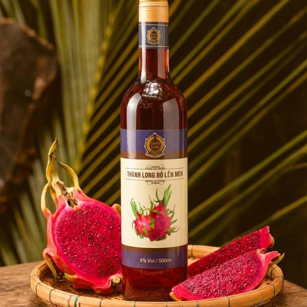 THANH LONG ĐỎ LÊN MEN - 500ml