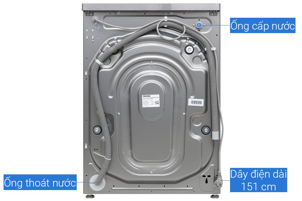 Máy giặt Toshiba Inverter 9.5 kg TW-BH105M4V(SK) - Hàng chính hãng