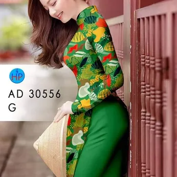 Vải áo dài lập thể