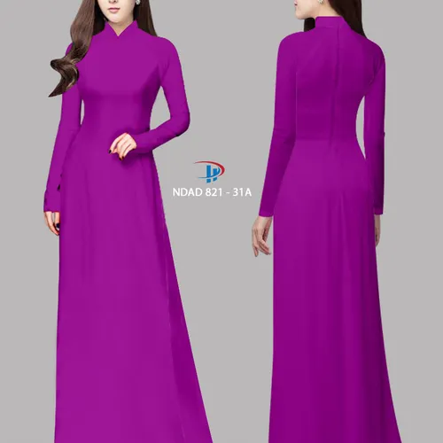 Vải áo dài một màu