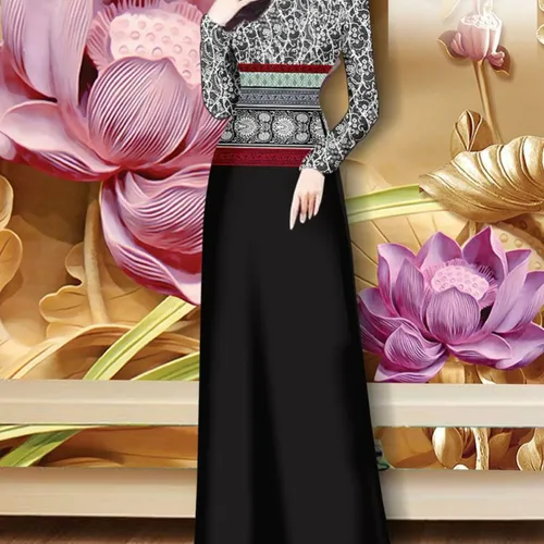 Vải áo dài hoa văn thổ cẩm