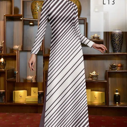 Vải kẻ sọc lụa vân gỗ