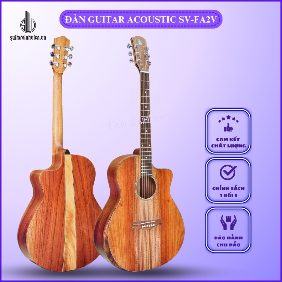 Đàn guitar gỗ tập chơi giá rẻ SV-FA2V Đàn guitar gỗ tập chơi giá rẻ SV-FA2V