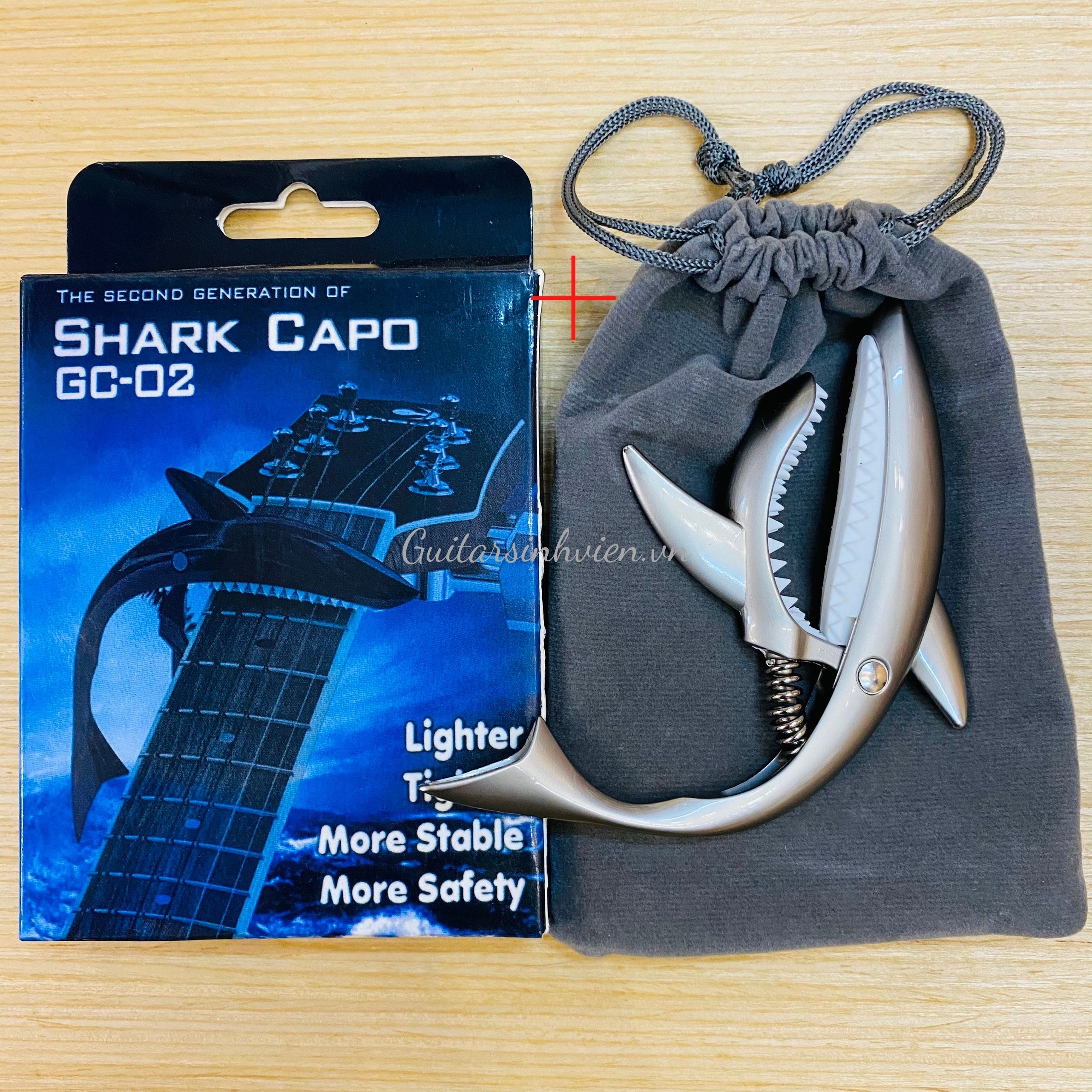 Capo hình cá mập Shack capo GC002 Capo hình cá mập Shack capo GC002
