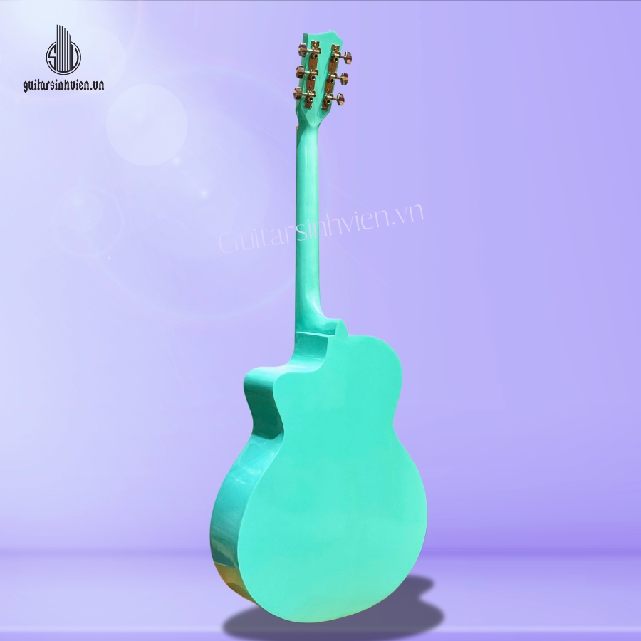 Đàn Guitar Acoustic Màu Xanh Ngọc SV-A1CL Đàn Guitar Acoustic Màu Xanh Ngọc SV-A1CL