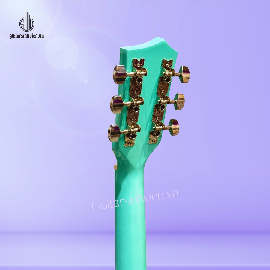 Đàn Guitar Acoustic Màu Xanh Ngọc SV-A1CL Đàn Guitar Acoustic Màu Xanh Ngọc SV-A1CL