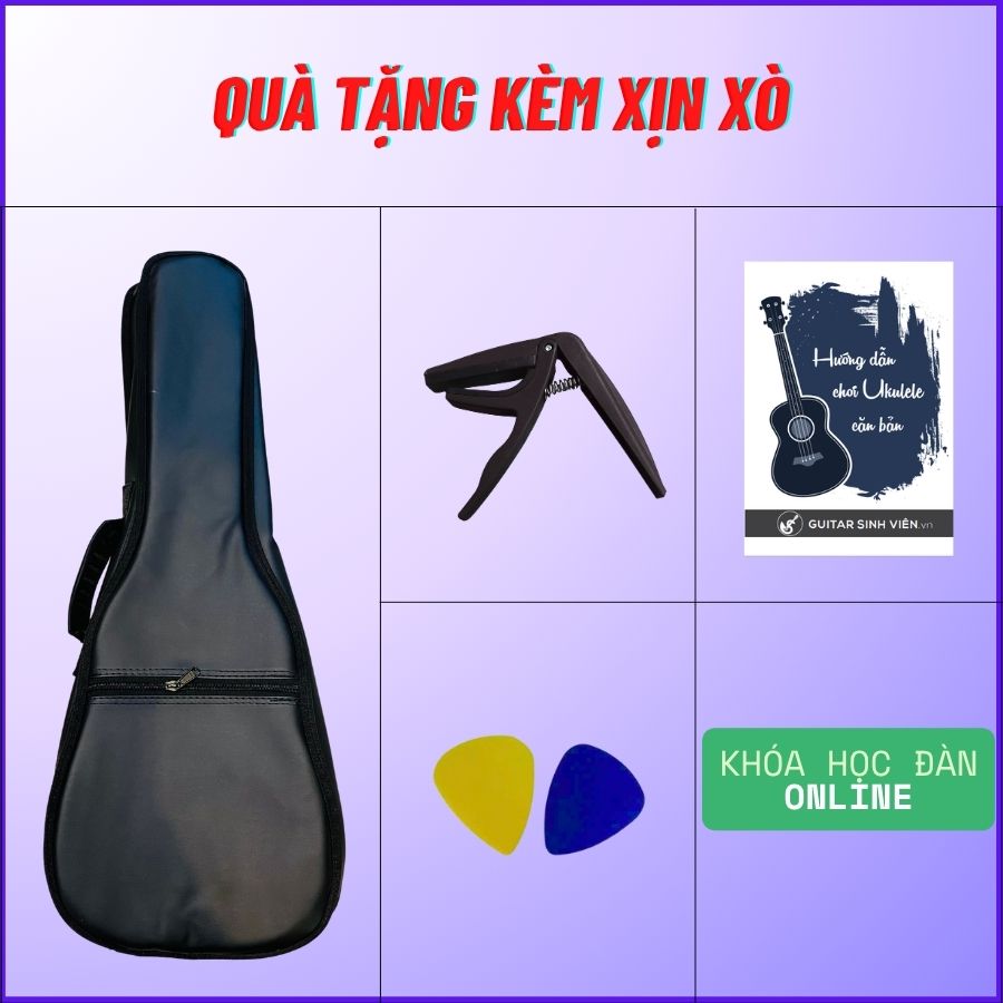 Đàn Ukulele 23 Inch Concert Gdanube Đàn Ukulele 23 Inch Concert Gdanube