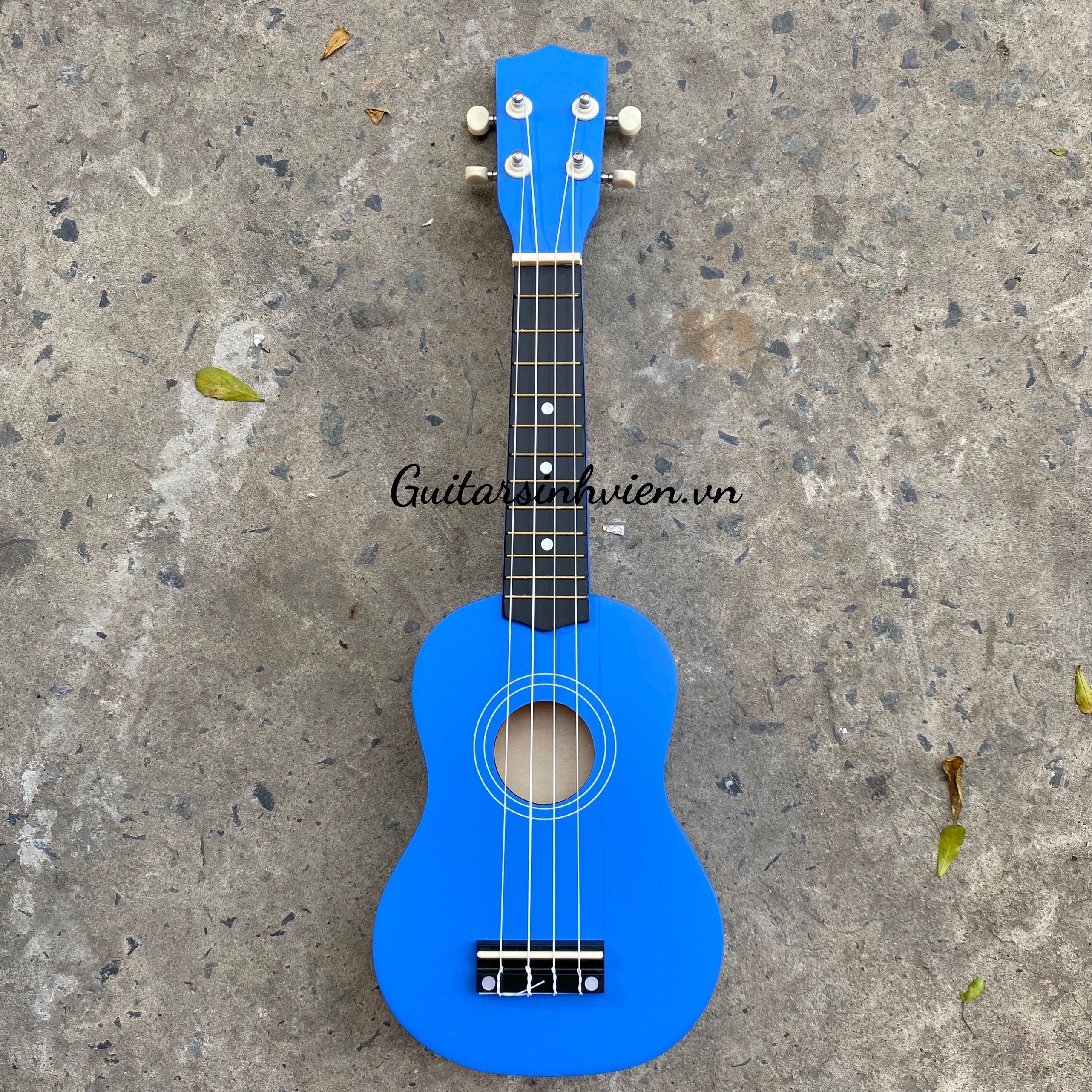 Đàn ukulele soprano màu xanh dương Đàn ukulele soprano màu xanh dương