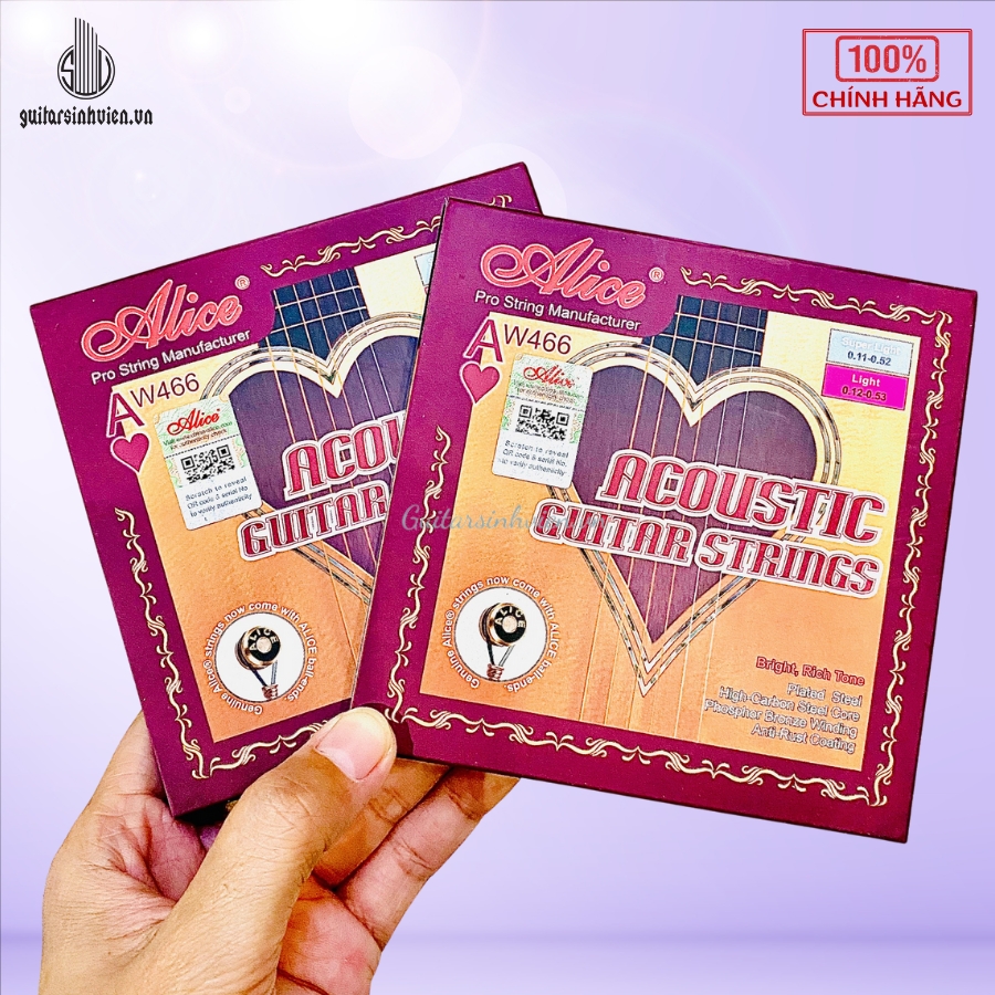Dây Đàn Guitar Acoustic Alice AW466 Chính Hãng Dây Đàn Guitar Acoustic Alice AW466 Chính Hãng