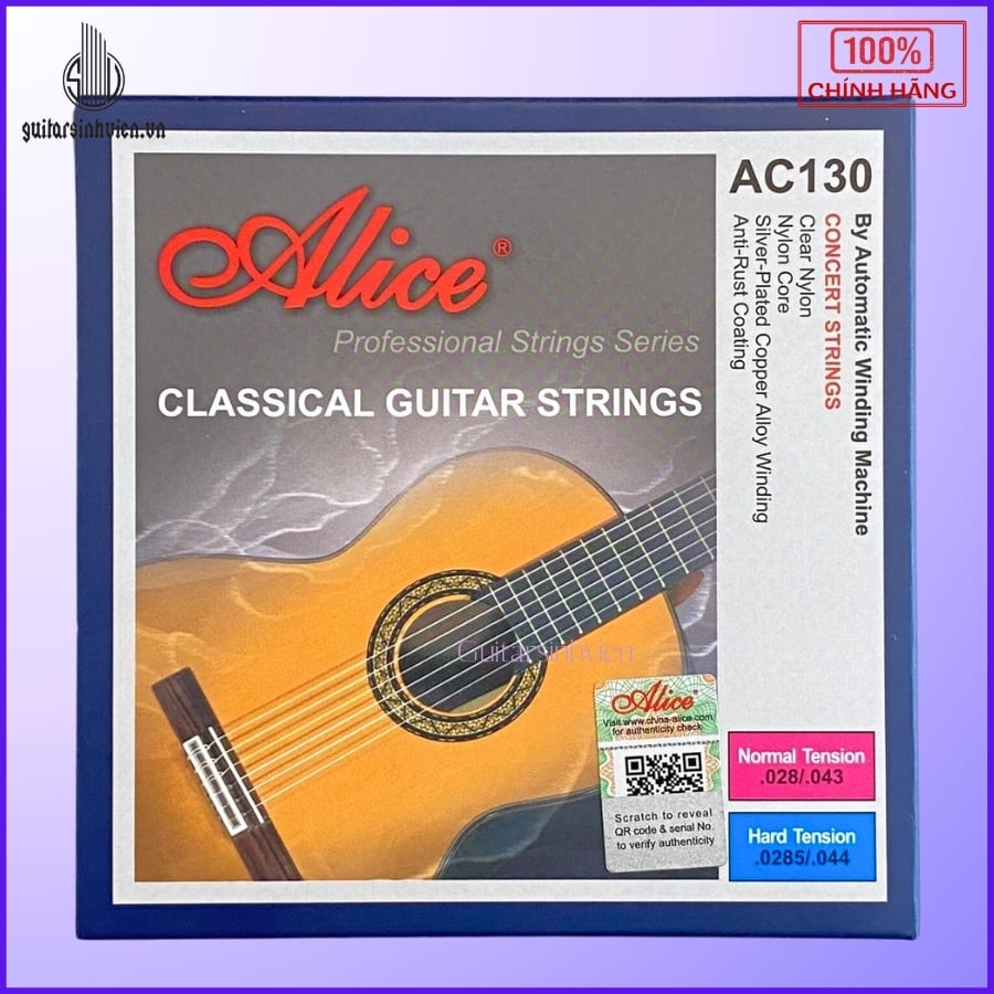 Dây Đàn Guitar Classic Chính Hãng Alice AC130