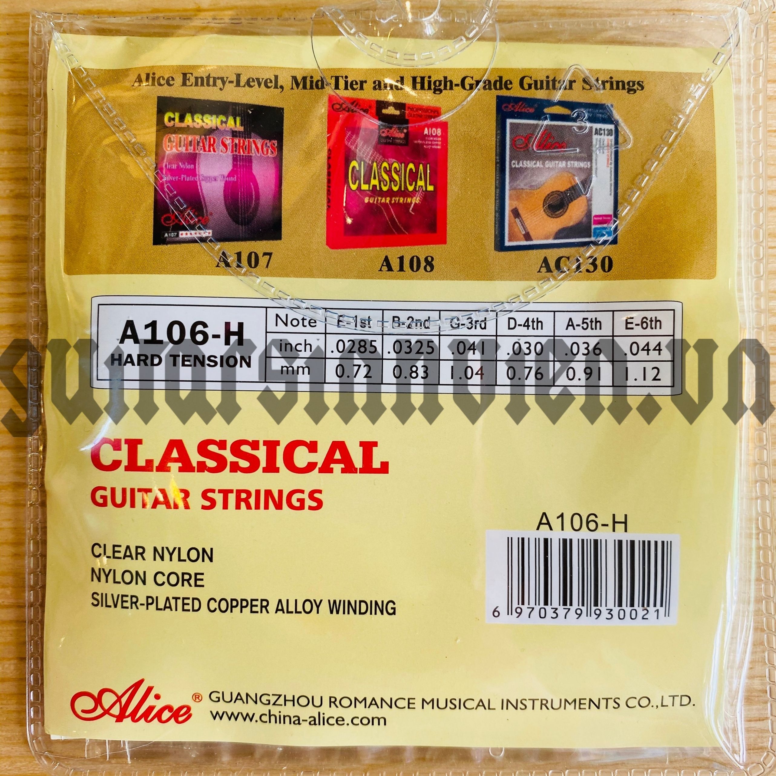 Dây đàn guitar classic Alice chính hãng A106 Dây đàn guitar classic Alice chính hãng A106