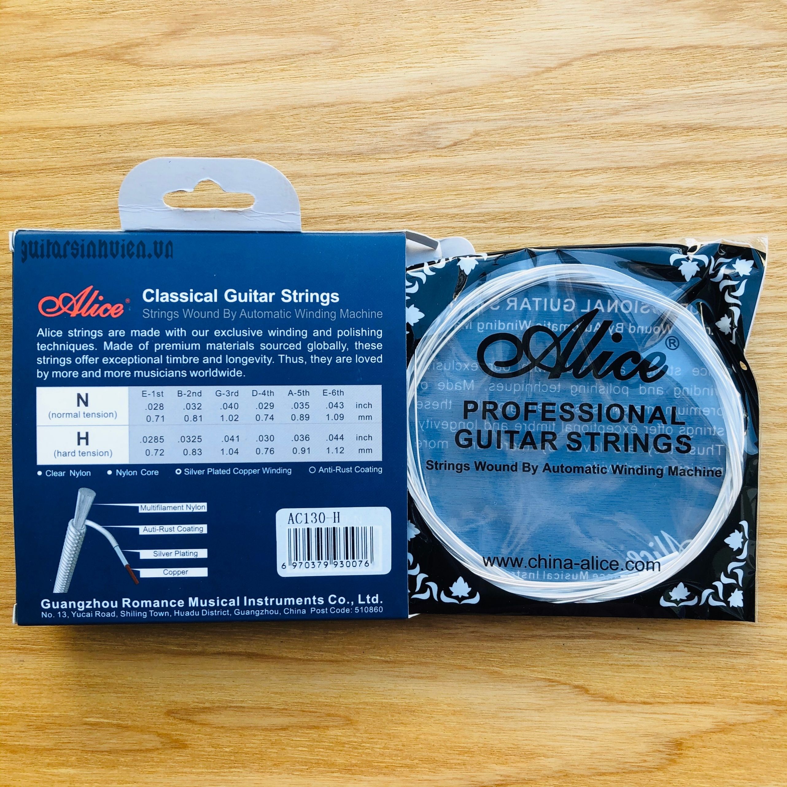 Dây đàn guitar classic chính hãng Alice AC130 Dây đàn guitar classic chính hãng Alice AC130