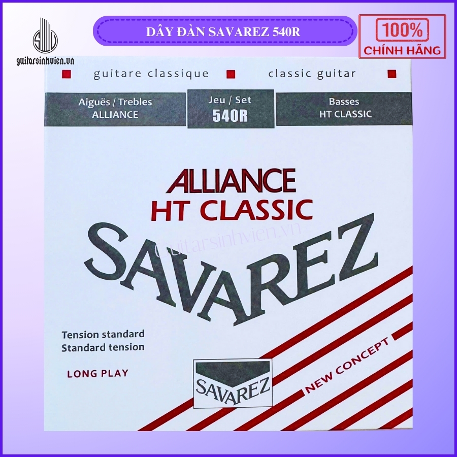 Dây Đàn Guitar Classic Chính Hãng Savarez 540R Dây Đàn Guitar Classic Chính Hãng Savarez 540R